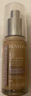 Revlon Illuminance Skin-Caring Liquid Foundation 1 Oz 213 light natural