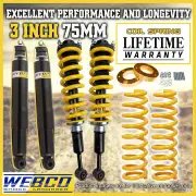 75mm + 50mm Pre Assembled Lift Kit Shocks King Springs for Ford Everest 18-22