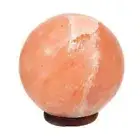 Sphere Himalayan Crystal Salt Lamp Night Light Natural Rock