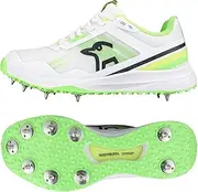Kookaburra KC 2.0 Spike Cricket Shoe - Yellow/Green - 13