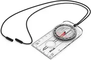 Silva Compass Navigation - Ranger No 3 Black - Scales 1:25k and 1:50k - Outdoor and Allround Navigation Compass with Rotatable Housing - for Hiking and Military - Trusted by NATO