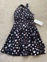 NWT lululemon womens 4 haze dot court crush tennis dress $138