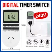 Digital Timer Switch Socket Electric Programmable Power 240V AU Plug Clock NEW