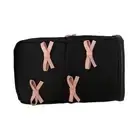 Makeup Bag Cosmetic Case with Zipper Multipurpose Organizer Portable Pen Holder
