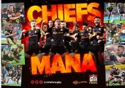 GALLAGHER CHIEFS NRL RUGBY TEAM player poster ,BARGAIN,GR8 FEEDBACKS