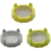 Stainless Steel Mesh Sprout Lid for Wide Mouth Jars Grow Fresh Sprouts