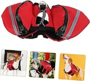 Ipetboom Super-tough Oxford Material Pet Dog Puppy Sports Backpack Portable Leash Hook for Size Xs