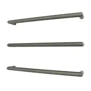Radiant SBRTR-650 Heated/Non-Heated Single Round Towel Rail - 650mm - Gun Metal Grey (1 Piece)
