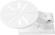 BELLIFFY Wall Bracket Vlogging Universal Corner Bracket Security Mount Bracket Dome Mount Video Bracket Rally Mount Plastic White