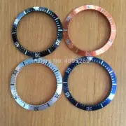 Luminous Aluminum Watch Bezel Insert For Omega Sea-master Automatic Watch Case