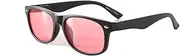 SomniLight FL-41 Light Sensitivity Glasses for Florescent Light Sensitivity, Photophobia, and Migraines (Wayfarer Style)