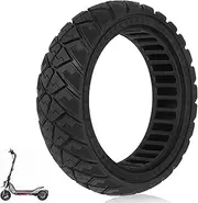TREFAN 70/60-7.5 Full Tyres for Ninebot G3/ZT3/ZT3Pro Electric Scooter 70/60-7.5 Off-Road Tyres Replacement Wheels Front/Rear Wheel 11 Inch Non-Slip Scooter Tyre Puncture Proof (1 Piece)