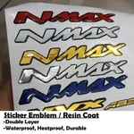 山葉 [貼紙標誌/樹脂] NMAX NVX ABS 徽章 YAMAHA STICKER 摩托車摩托車三維