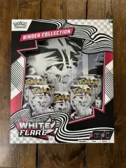 Pokemon TCG: Scarlet & Violet White Flare Binder Collection - Factory Sealed