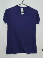 Adidas Climalite Women's Athletic T Shirt Cobalt Blue Size Adult Small