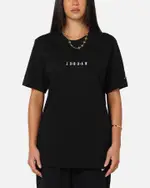 [JORDAN] Jordan Jumpman Air Crewneck T-shirt Black/sail - Size 2XL 2XL Black/Sail