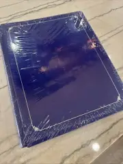 New Creative Memories 12x15 Album Blue 15 Sheets = 30 Pages Big Book Bookshelf