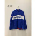 二手 SUPERDRY 外套 防風保暖 OVERSIZE可遮屁股