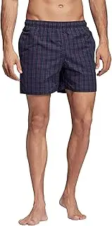 [adidas] Men's CV5161 Check Short Length Short, Legend Ink, X-Large