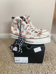 Converse Chuck 70 Hi Batman 80th Anniversary Pink Black Mens Sneakers 167318C