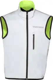 Modeka Double Eye, warning vest , color: Neon-Yellow/Silver , size: S