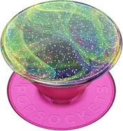 PopSockets ​​​​ Phone Grip with Expanding Kickstand, for Phone, Watercolor PopGrip - Glitter Slime Time