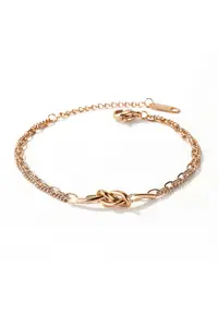 在飛比找ZALORA購物網優惠-BULLION GOLD Figure Eight Knot