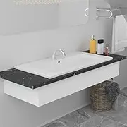 Built-in Basin 91x39.5x18.5 cm Ceramic White