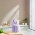 Reusable Suction Cup Toothbrush Holder Toothpaste Hanger Rack Bathroom