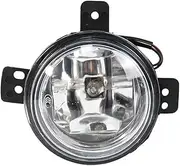 Compatible With Changan CS35 2012 2013 2014 2015 2016 Car Front Bumper Fog Light Front Fog Lamp With Halogen Bulbs Foglamp Foglight Assembly(Left)