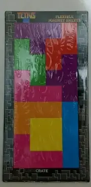 Loot Crate Build Tetris Magnet Sheets Refrigerator Flexible February 2017
