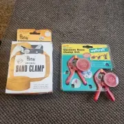 NIB Pony 1215 Miter BandClamp 15'Capacity Strapwith4 Corners+VacuumBaseClamp Set