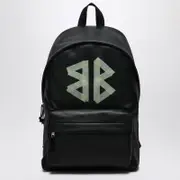 [Balenciaga] Explorer Black Backpack In Grained Leather One size Black