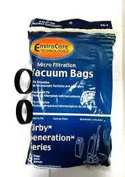 Kirby Generation 1,2,3,4,5,6 and Ultimate G Allergen Bags 9PK & 2 Belts