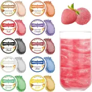 Edible Glitter Set - 10 Colors Luster Dust Edible Set, Food Grade Dusting Powder