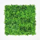 Artificial Plant Wall Panels, 1pc 40"x40" Greenery Grass Wall Backdrop Decora...