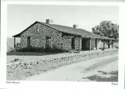 *Texas Postcard-"Fort Mason" ...and Commanding Offices/ Fort Davis-{G128-S1}