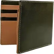 Without Box, Bi-Fold Wallet For Men And Women, Tochigi Leather, Genuine Large Ca