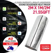 2m Trunk Car Sound Deadener Closed Cell Foam Insulation Noise Proofing Dampening (for: Mitsubishi)