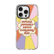 iPhone 16 Pro Clear Case MagSafe Compatible Impress Yourself by Martina Martian