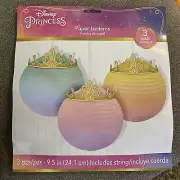 Disney Princess Paper Lanterns Hanging Party Decorations NEW
