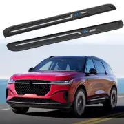 All Black Running Board fit for Lincoln Nautilus 2024 Side Step Nerf Bar Stairs
