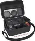 Camera Bag For Canon Rebel DSLR / Sony Alpha Travel Carry Case With Strap Black