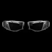 For Mitsubishi Triton L200 2005-2014 2006 Pair Transparent Headlight Cover Lens