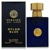 在飛比找PChome24h購物優惠-VERSACE 凡賽斯 狄倫正藍男性淡香水 30ml