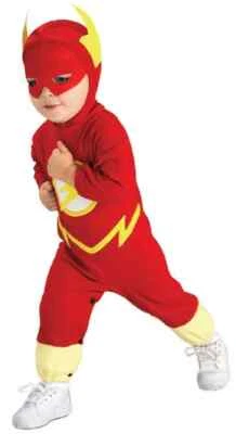 Flash Justice League Superhero Fancy Dress Halloween Baby Toddler Child Costume