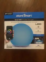 Atomi Smart LED Smart WiFi Portable Orb Light - AT 112020 - New Sealed!
