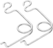 FUNOMOCYA 2pcs Stainless Steel Tank Repair Bracket for 2009-2014 Hinge Spring Replacement