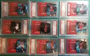 9x 2005 NBA Hoops MJ Profiles Michael Jordan Lot #MJ PSA 10 Gem Mint Partial Set