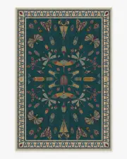 185' x 275' | Machine Washable Runner Rug | Kid & Pet Friendly | Indoor Rug | Iris Apfel Flutterby Tufted Rug | Ruggable